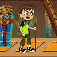 Ben 10 Egyiptomi Rejtély játék képernyőképe