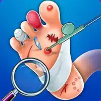 足の医者 - 足病医のゲーム