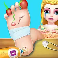 Chirurgie Foot Doctor captură de ecran a jocului