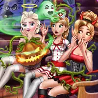 Cabină Înfricoșătoare De Halloween captură de ecran a jocului