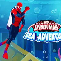 Spiderman Sea Adventure - เกมดึงยา ภาพหน้าจอของเกม