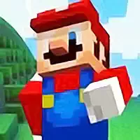Super Mario Minecraft Coureur capture d'écran du jeu