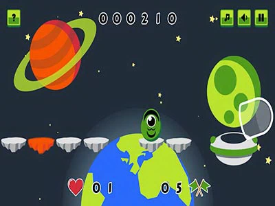 Printre Space Escape captură de ecran a jocului