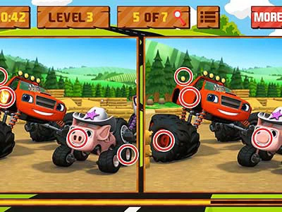 اختلافات آلات Blaze Monster لقطة شاشة اللعبة