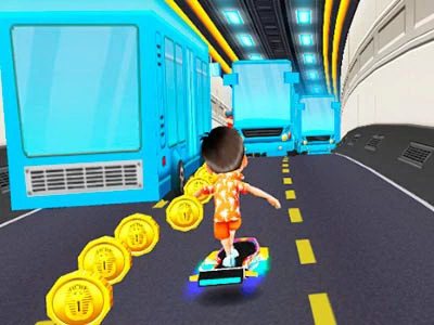 Běžec Autobusů A Metra snímek obrazovky hry