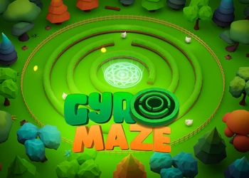 Gyro Maze 3D captură de ecran a jocului